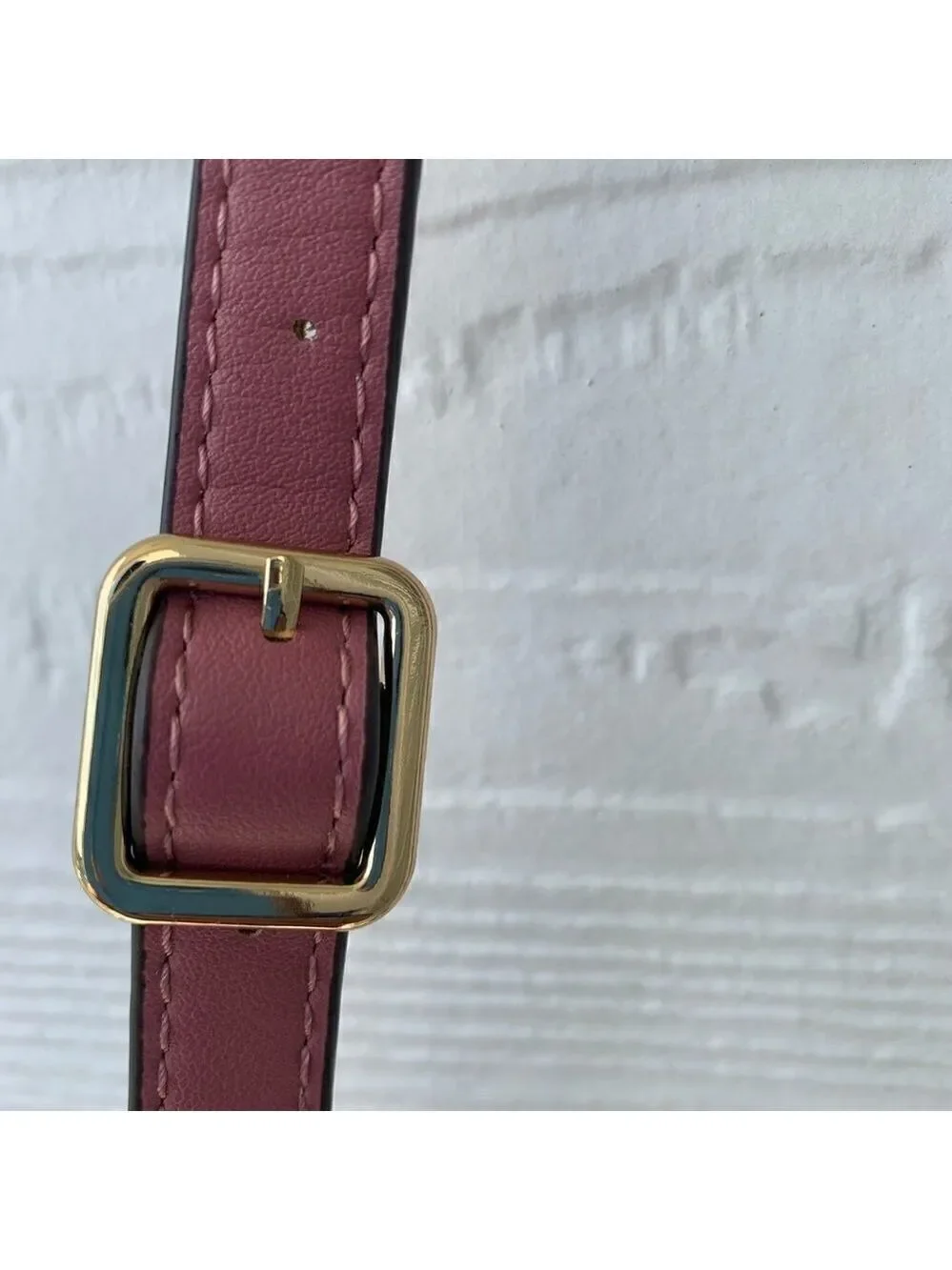 Nine West medium crossbody bag rose tone